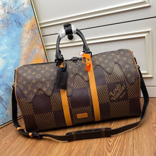 🔥🔥พร้อมส่งlouis Vuitton Keepall BANDOULIÈRE 50เทพ