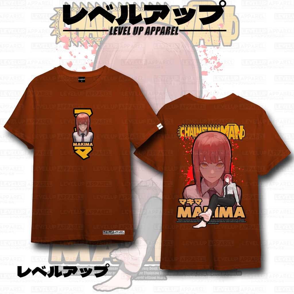 อะนิเมะ-chainsaw-man-makima-เสื้อควบคุม-dvl-เสื้อยืดเทรนด์ใหม่ล่าสุด