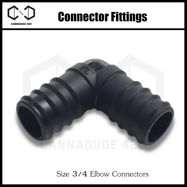 ชุดท่อ-ตัวต่อ-ระบบรดน้ำอัตโนมัติ-connector-fittings-3-4-straight-connectors-elbow-connectors-t-connectors-stopper