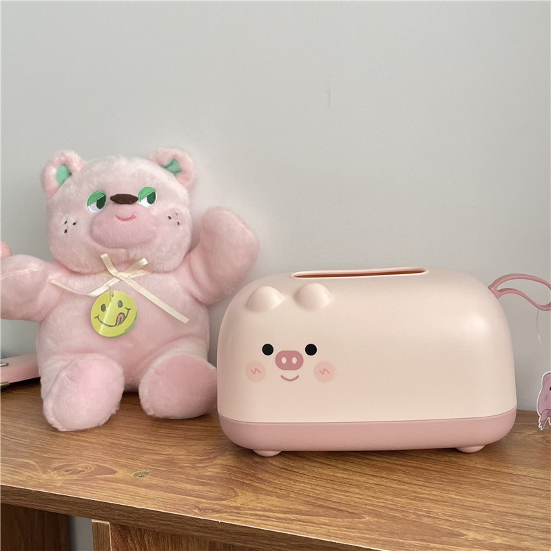 กล่องทิชชู่-pink-pig-หมูชมพู-ที่ใส่ทิชชู่-tissue-box-แต่งห้อง-กล่องทิชชู่น่ารัก-กล่องใส่ทิชชู่-พร็อบแต่งห้อง