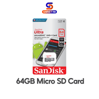 ภาพหน้าปกสินค้า[ ของเเท้ มีรับประกัน ] SanDisk Ultra Micro SDcard Class10 32GB 64GB เมมโมรี่การ์ด กล้องวงจรปิดไร้สาย ที่เกี่ยวข้อง