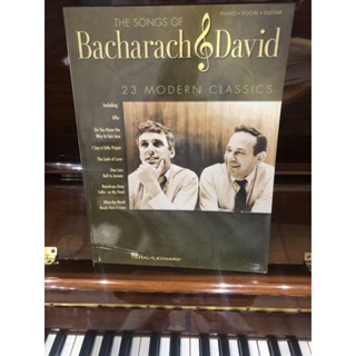 Bacharach&David THE SONGS OF BACHARACH & DAVID PVG - 23 MODERN CLASSICS (HAL)