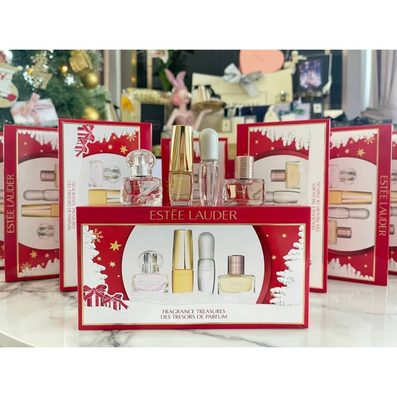 เซตน้ำหอม Estee Lauder 2022 Holiday Fragrance Treasures set 4 pcs