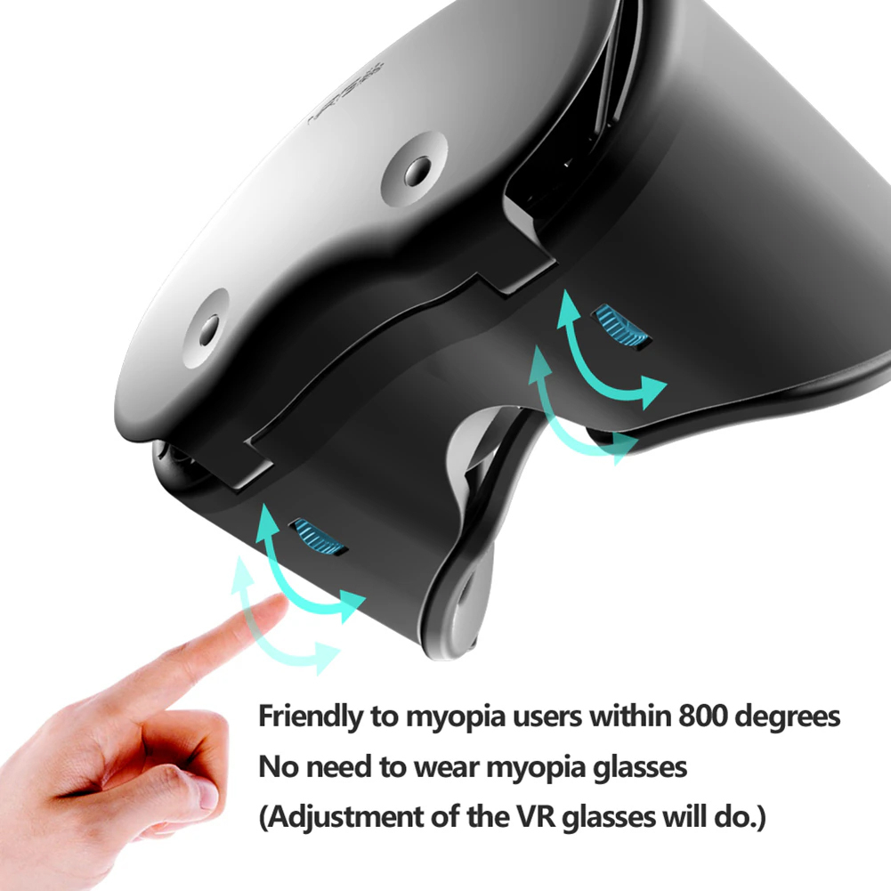 ภาพหน้าปกสินค้าVRG Pro X7 Metaverse 3D VR Virtual Reality แว่นตาสำหรับ5-7นิ้ว จากร้าน zeerwireless บน Shopee