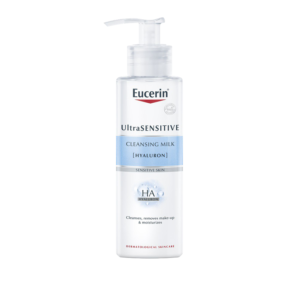 1-ขวด-eucerin-ultrasensitive-hyaluron-cleansing-milk-200-ml-ยูเซอริน-ทำความสะอาดผิวหน้า-ส่งไว-ราคาถูก-by-bns