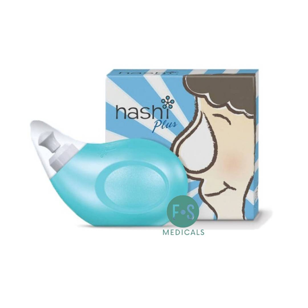 ล็อตใหม่!! Hashi Plus ฮาชชิ พลัส ชุดอุปกรณ์ล้างจมูก ขวดฮาชิ พร้อมผง ...