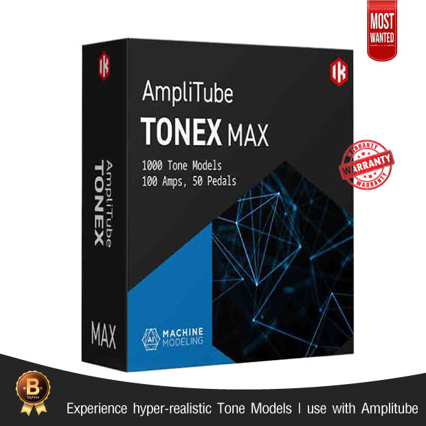 ราคาและรีวิวTonex Max Amplitube IK Multimedia 2023  win/mac