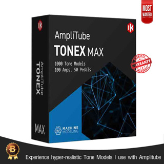 ภาพขนาดย่อของสินค้าTonex Max Amplitube IK Multimedia 2023  win/mac