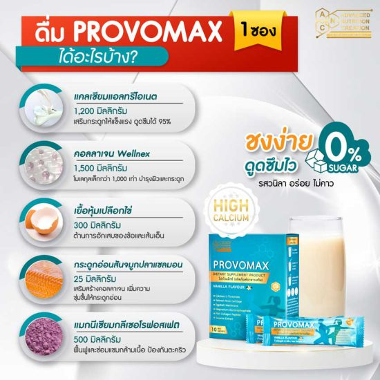 provomax-แคลเซียมแอลทรีโอเนต-จากประเทศอเมริกา