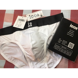 icon underwear ชั้นในชายใหม่มือ1 เนื้อผ้า Polyester มันๆลื่นๆ   🩳 Size L เอว 30-33 นิ้ว สีอาจแตกต่างจากของจริงเล็กน้อย