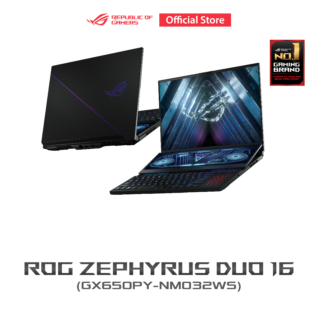 ASUS ROG Zephyrus Duo 16 (GX650PY-NM032WS) Gaming Laptop, 16