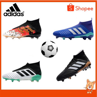 สินค้า 【บางกอกสปอต】Adidas Predator 18+x Pogba FG ใหม่ รองเท้าสตั๊ด  รองเท้าฟุตบอล ฝึกรองเท้า รองเท้าห้าคน