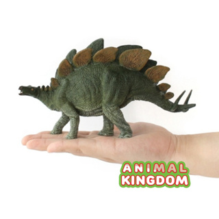 Animal Kingdom - โมเดลไดโนเสาร์ Stegosaurus เขียว ขนาด 20.00 CM (จากหาดใหญ่)