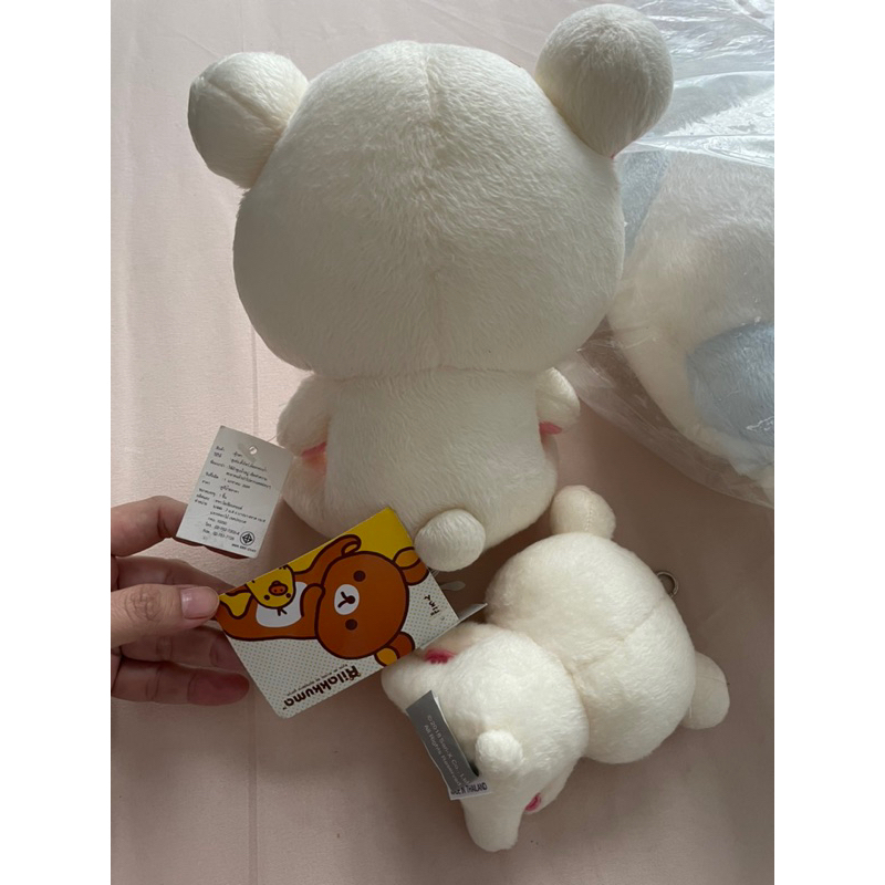 พวงกุญแจ-และตุ๊กตา-rilakkuma-สีขาว-มือ-1-ซื้อ-1-ได้ถึง-2