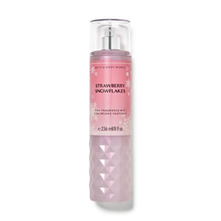 Bath &amp; Body STRAWBERRY SNOWFLAKES Fine Fragrance Mist 236ml. ของแท้