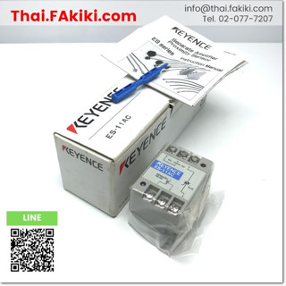 พร้อมส่ง,(A)Unused, ES-11AC Proximity Sensor ,พร็อกซิมิตี้เซนเซอร์ สเปค N.O. ,KEYENCE (66-005-977)