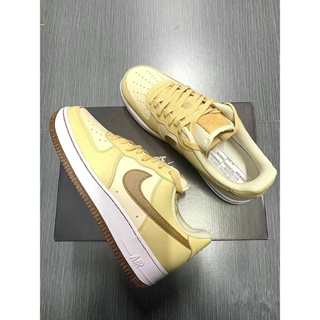 (ของแท้ 100%)Nike Air Force 1 Low  EMB "Ale Brown"