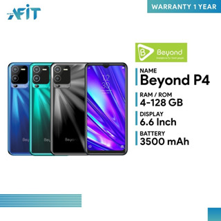 โทรศัพท์มือถือสามร์ทโฟน Beyond P4 ( 4+128GB ) รองรับ 4G หน้าจอ 6.6 นิ้ว แบตเตอรี่ 3500 mAh ll ประกันศูนย์ไทย 1 ปี