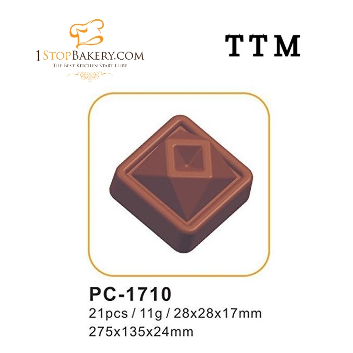 ttm-poly-pc1710-chocolate-molds-nr-21-พิมพ์ช็อกโกแลต