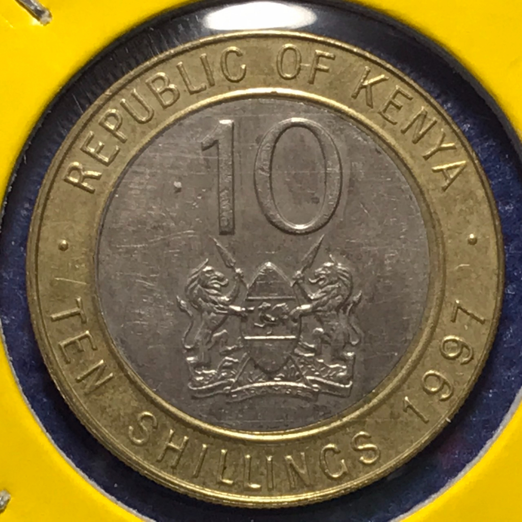 no-61069-ปี1997-kenya-เคนยา-10-shillings-เหรียญสะสม-เหรียญต่างประเทศ-เหรียญเก่า-หายาก-ราคาถูก