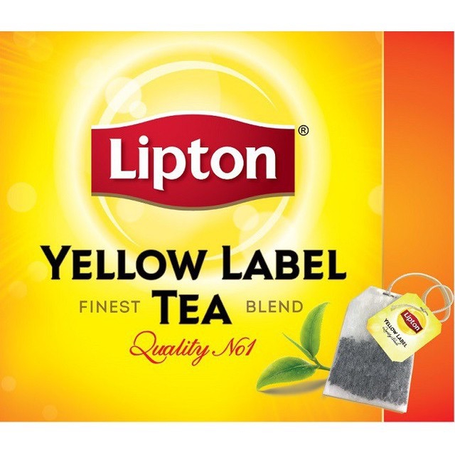 ชาลิปตัน-ลิปตัน-เยลโลว์-เลเบล-ชาดำชนิดซอง-lipton-yellow-label-tea-2g-x-100-sachets