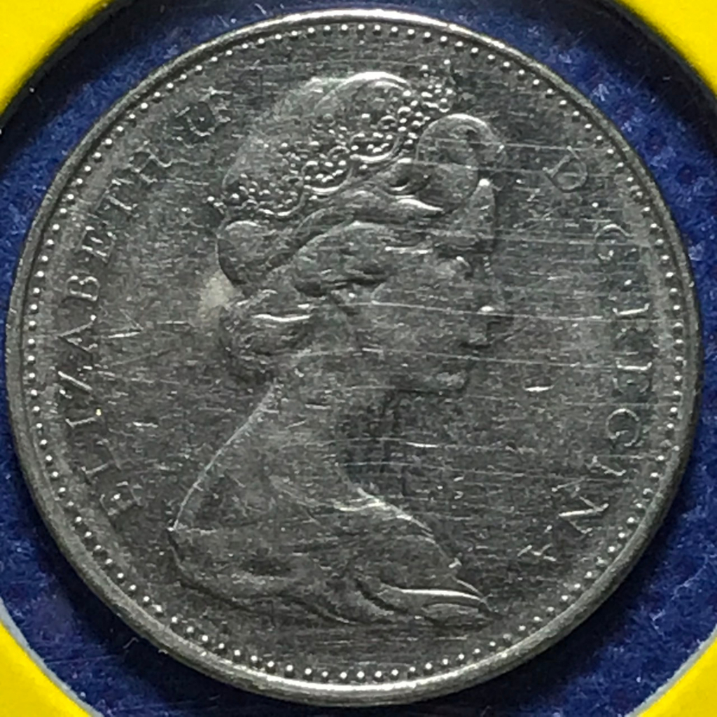 เหรียญเก่า-15636-1977-แคนาดา-5-cents