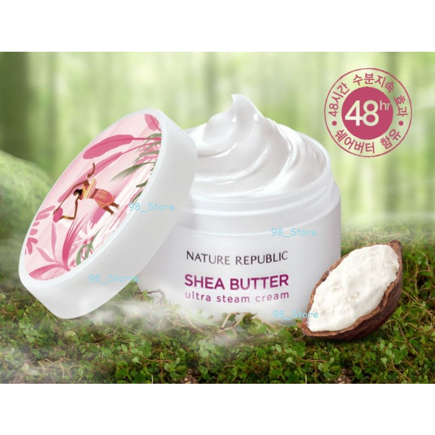 ส่งฟรี-nature-republic-shea-butter-cream-ultra-moist-frash-ครีมบำรุงผิวหน้า