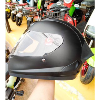 หมวกกันน็อค RIDER R1X รุ่นใหม่ สีดำด้าน(METTE BLACK)  นวมถอดซักได้ คุ้มค่า ราคาถูก