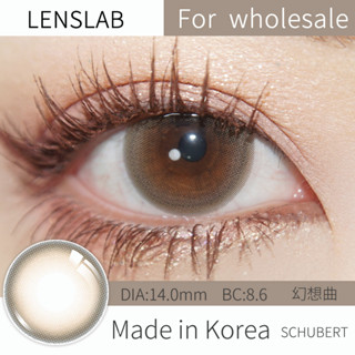 LENSLAB Fantasia  คอนแทคเลนส์สีน้ำตาล คอนแทคเลนส์ตาโต  mini Color contact lenses 14.0mm (1 pair)  1YEAR