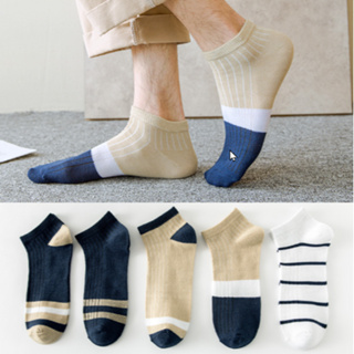 105 ถุงเท้า ข้อสั้น แฟชั่น (ส่งจากไทย ราคาต่อ1คู่)