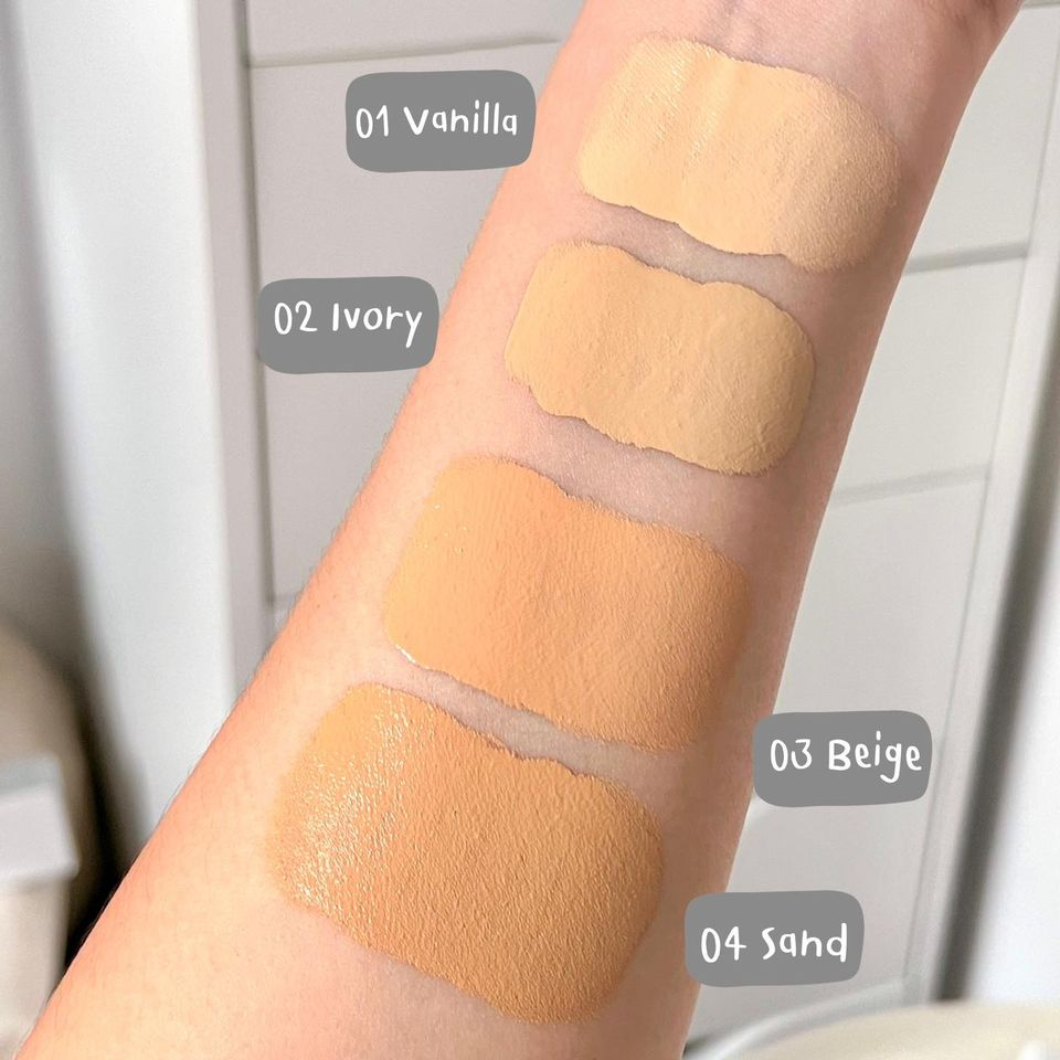 เมลินดา-รองพื้น-ปกปิด-กลบรอยแดง-ฝ้า-กระ-แมทท์-ไม่เยิ้ม-meilinda-cover-foundation-25ml