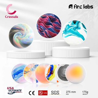Crassula จานร่อน พลาสติก frisbee จานขว้าง เคลือบกันแสง UV กันน้ำ วัสดุ PE พรีเมี่ยม มีให้เลือกหลายสี