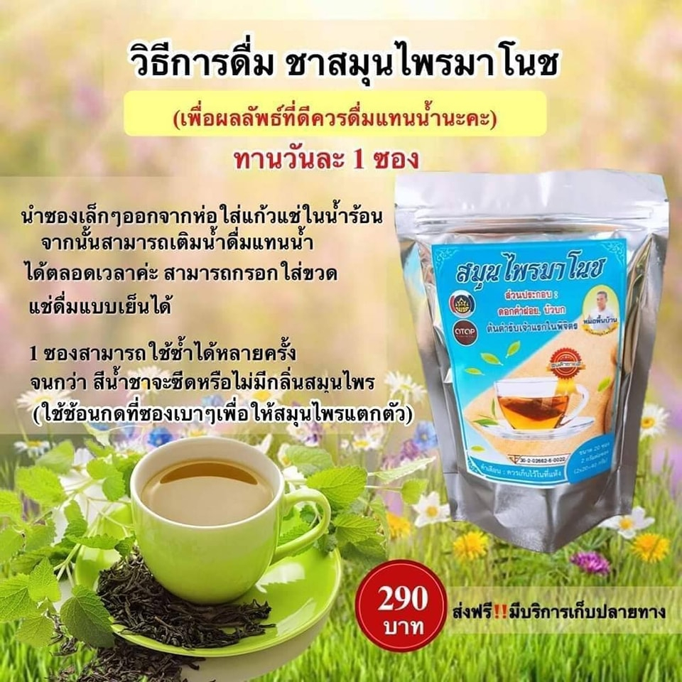 ส่งฟรี-2-ห่อรับฟรี-กระป๋องน้ำ-ชาสมุนไพรมาโนช-ชาสมุนไพรมาโนช-ชามาโนช-สมุนไพร-ชาบำรุงไต-ชาไต-บำรุงไต-ปวดเอว-ปวดข้อ