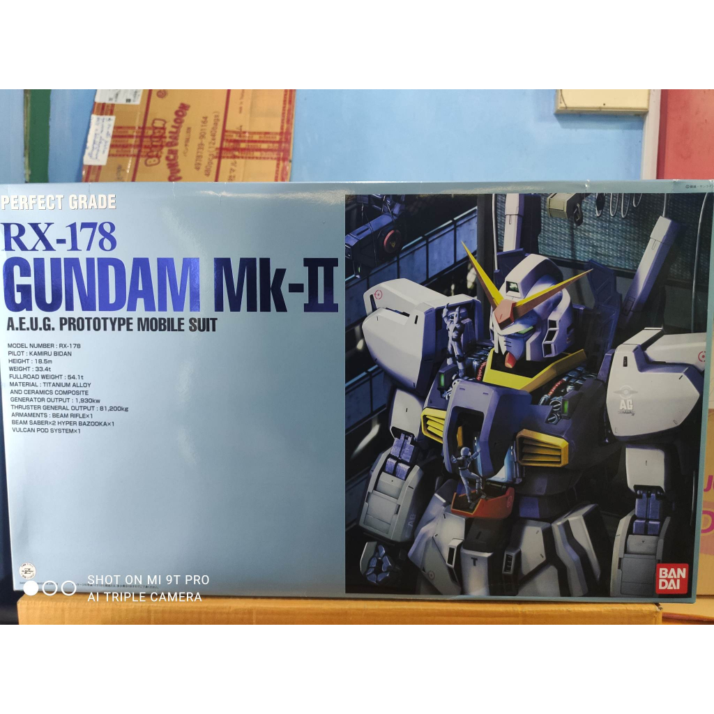 PG 1/60 RX-178 Gundam MK-II A.E.U.G | Shopee Thailand