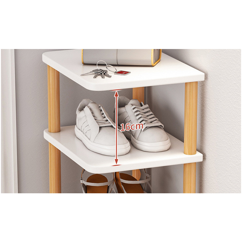 bring2home-shoe-rack-ชั้นวางรองเท้า-ที่วางรองเท้าเข้ามุม-ประหยัดพื้นที่-มีหลายแบบ