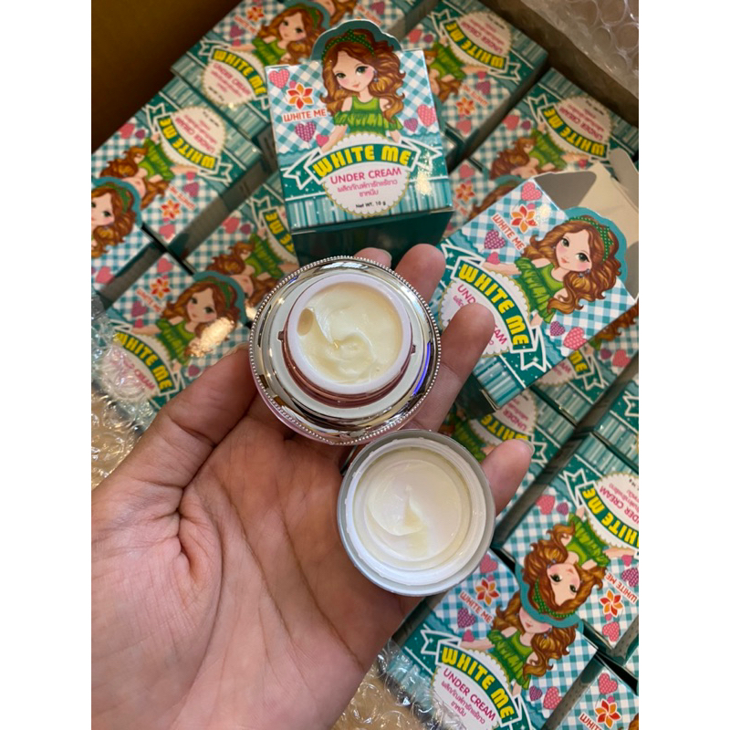 พร้อมส่ง-ผลิตภัณฑ์ทารักแร้ขาว-ขาหนีบขาว-ลดหนังไก่ใต้วงแขน-เห็นผลภายใน1กระปุก-ไม่มีสารต้องห้าม-ปลอดภัยแน่นอนค่ะ