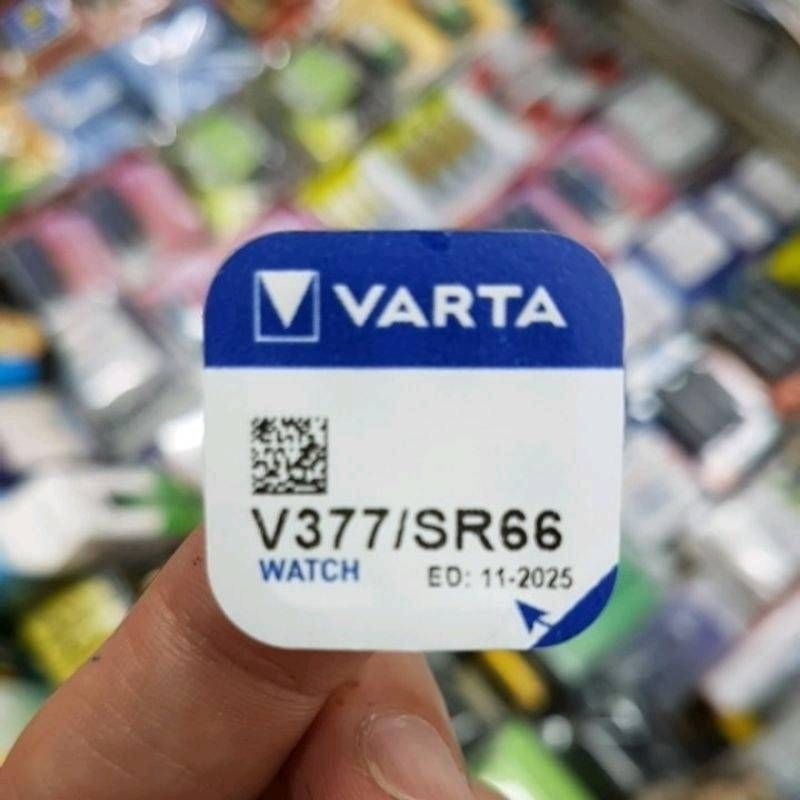 2 Piles Bouton VARTA V377 (SR66 / SR626SW) – 1.55V, 27mAh, Pour Montres Et Petits Appareils !