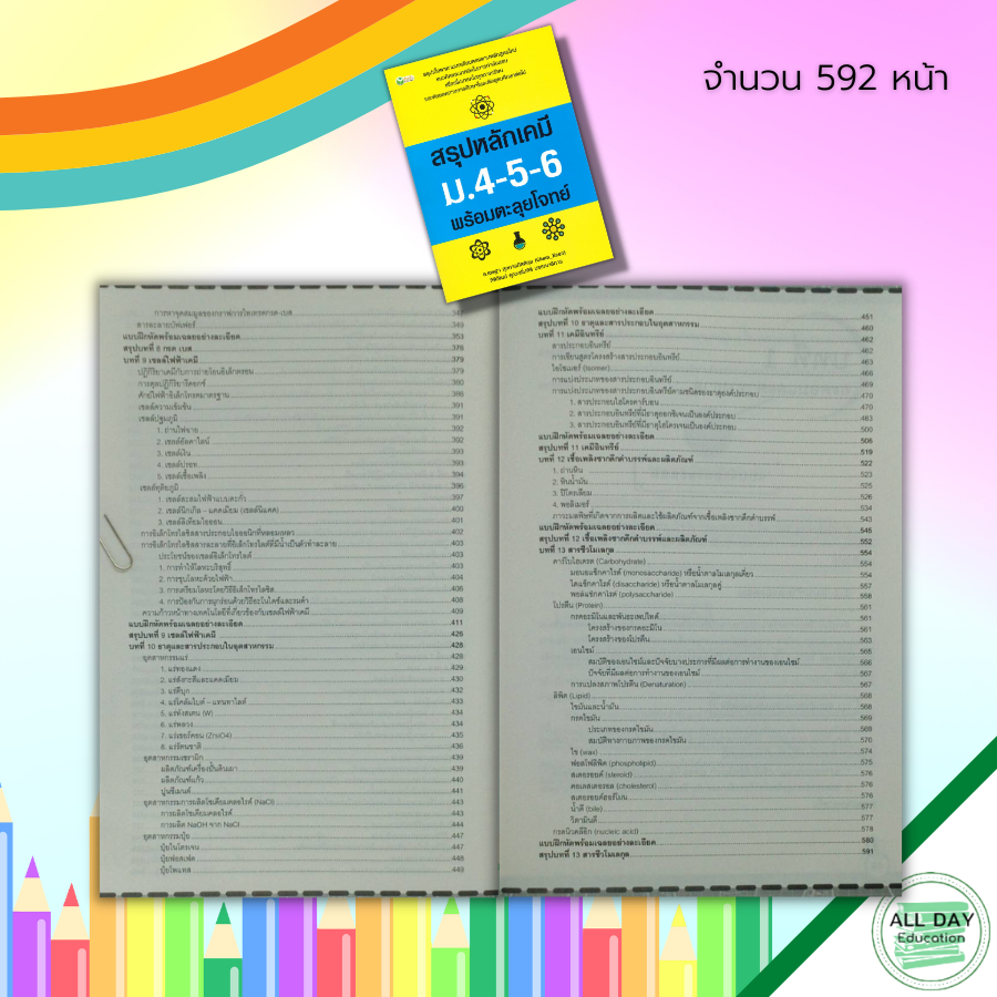 หนังสือ-สรุปหลัก-เคมี-ม-4-5-6-พร้อม-ตะลุยโจทย์-หนังสือเรียน-คู่มือเรียน-วิชาเคมี-สูตรเคมี-วิชาวิทยาศาสตร์