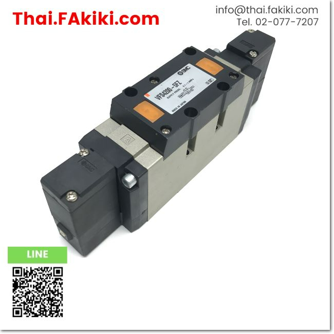 พร้อมส่ง-c-used-vfs4200-5fz-solenoid-valve-โซลินอยด์วาล์ว-สเปค-dc24v-5port-smc-66-005-840