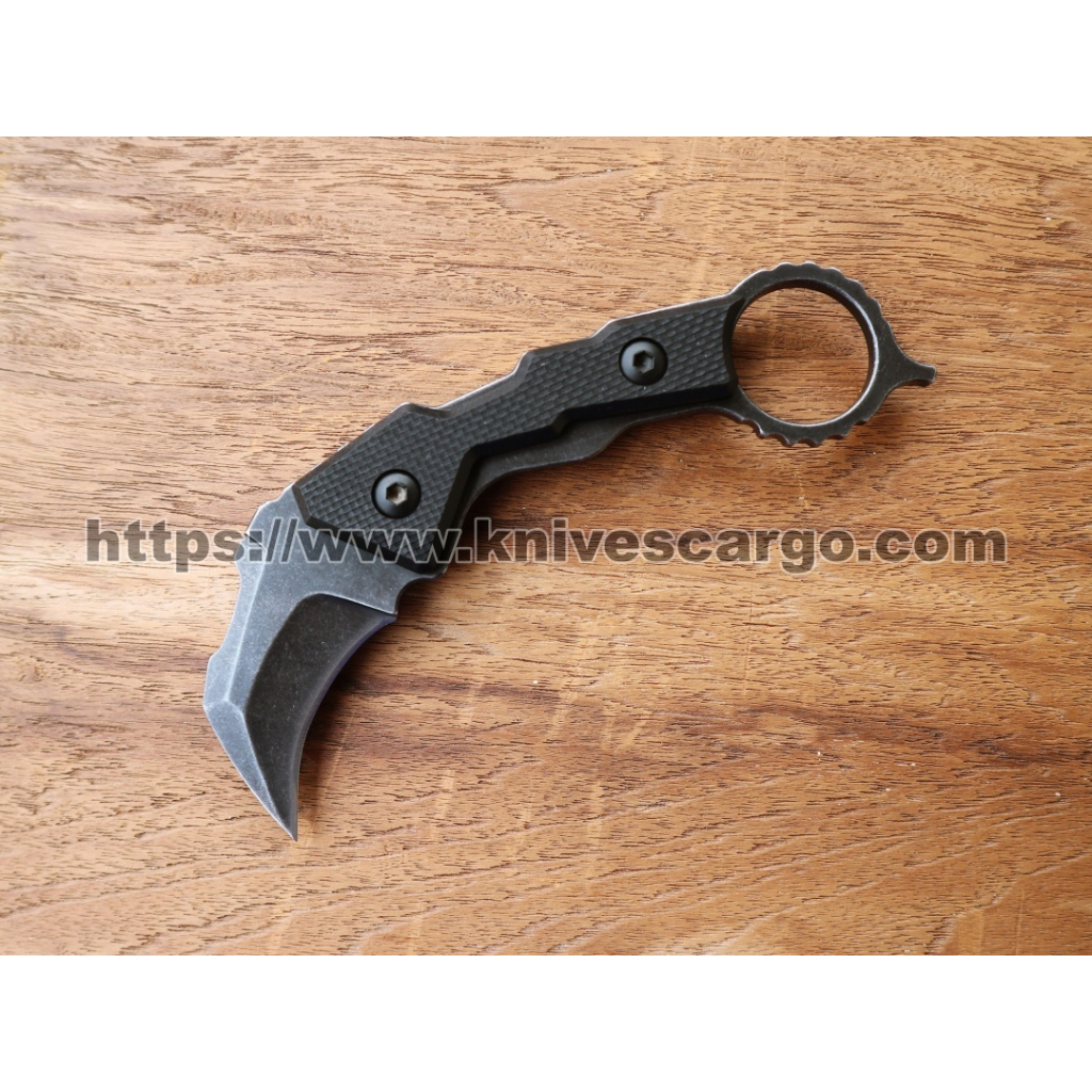 มีดคารัมบิต-freewolf-รุ่น-06598-ใบมีดสีดำ