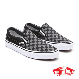 ภาพขนาดย่อสินค้าVANS Classic Slip-on Checkerboard - Black/Pewter รองเท้าแวนส์ ทรงสวม ได้ทั้งชายและหญิง