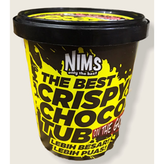 Mini Crispy Choco Tub ทำจากช็อกโกแลต🍫( 1ลังมี24กระปุก )