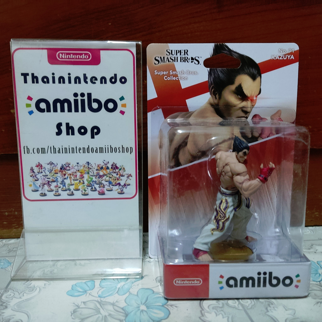AMIIBO SUPER SMASH BROS COLLECTION - KAZUYA N.21 FIGURE TEKKEN