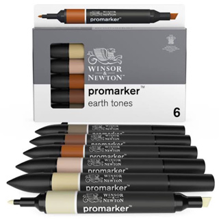 Promarker earth tone มาร์คเกอร์ Winsor & Newton