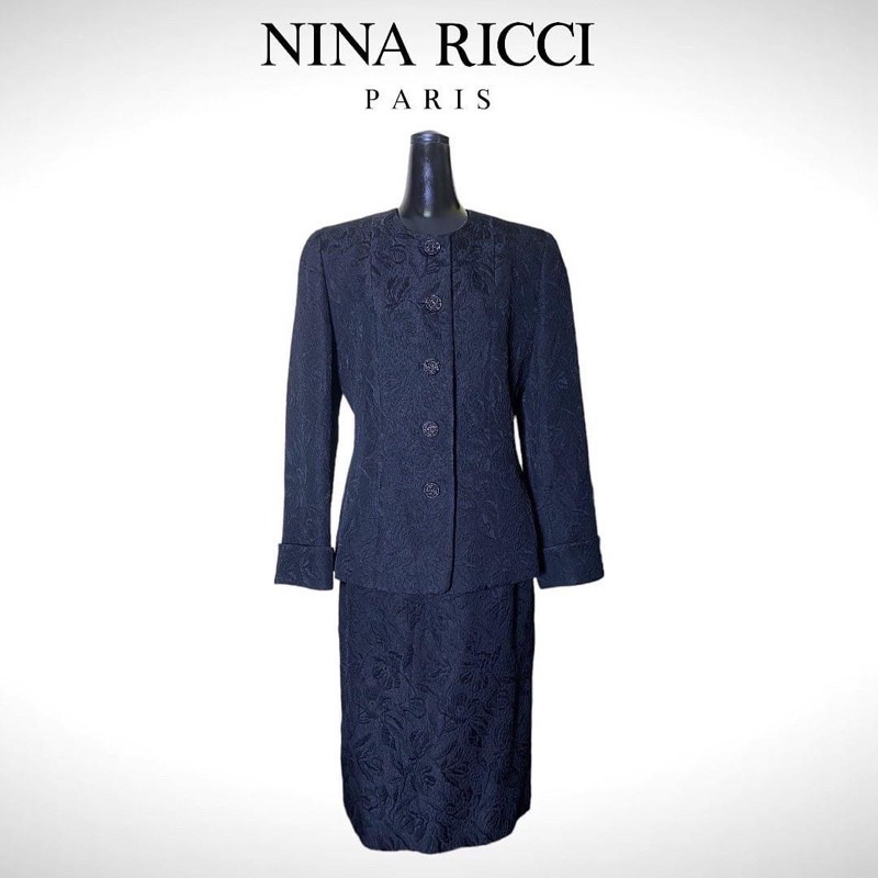 nina-ricci-เสื้ออก36-กระโปรงเอว28-29สะพโพก36-38