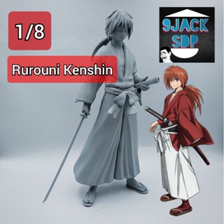 1/8 Rurouni Kenshin ซามูไรพนจร anime ฟิกเกอร์เรซิ่น