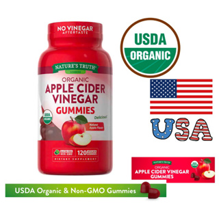 ภาพหน้าปกสินค้าใช้โค้ด HS5TRU ลดเพิ่ม Nature’s truth Apple cider Vinegar  Organic มีแบบ75เม็ดและ120เม็ดนะคะ ที่เกี่ยวข้อง