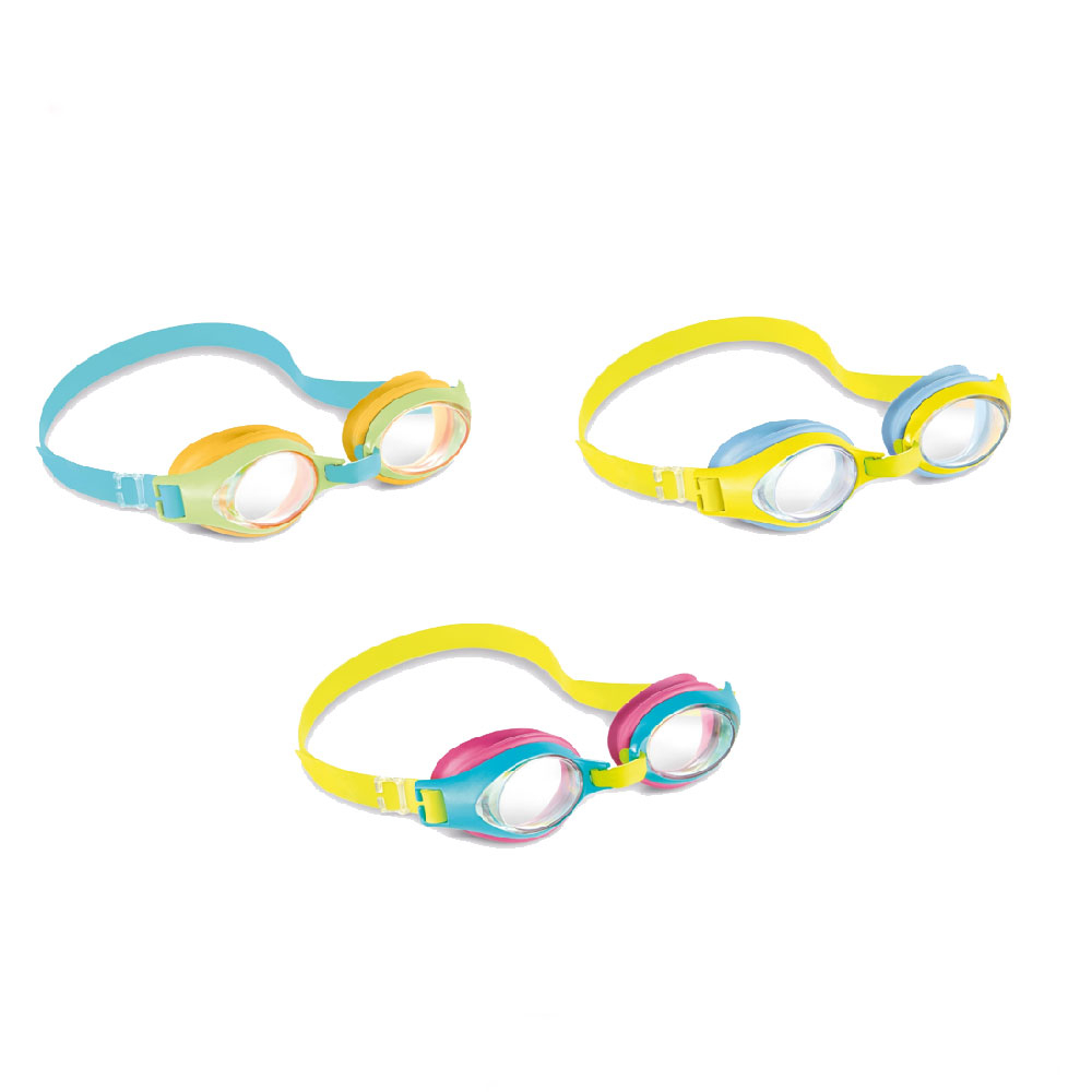 ภาพหน้าปกสินค้าIntex junior goggles แว่นตาว่ายน้ำ สำหรับเด็ก 3-8 ขวบ 55611