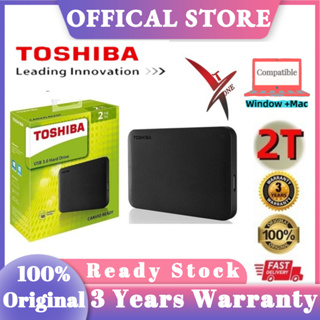 ภาพหน้าปกสินค้าToshiba External Harddisk (1TB/2TB) Harddisk รุ่น Canvio Basics A3 External HDD Black 2TB USB 3.0 าร์ดดิสก์ภายนอก ที่เกี่ยวข้อง