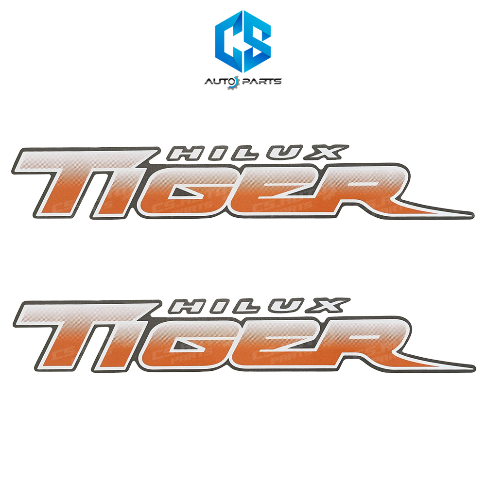 สติ๊กเกอร์-hilux-tiger-ส้ม-toyota-tiger